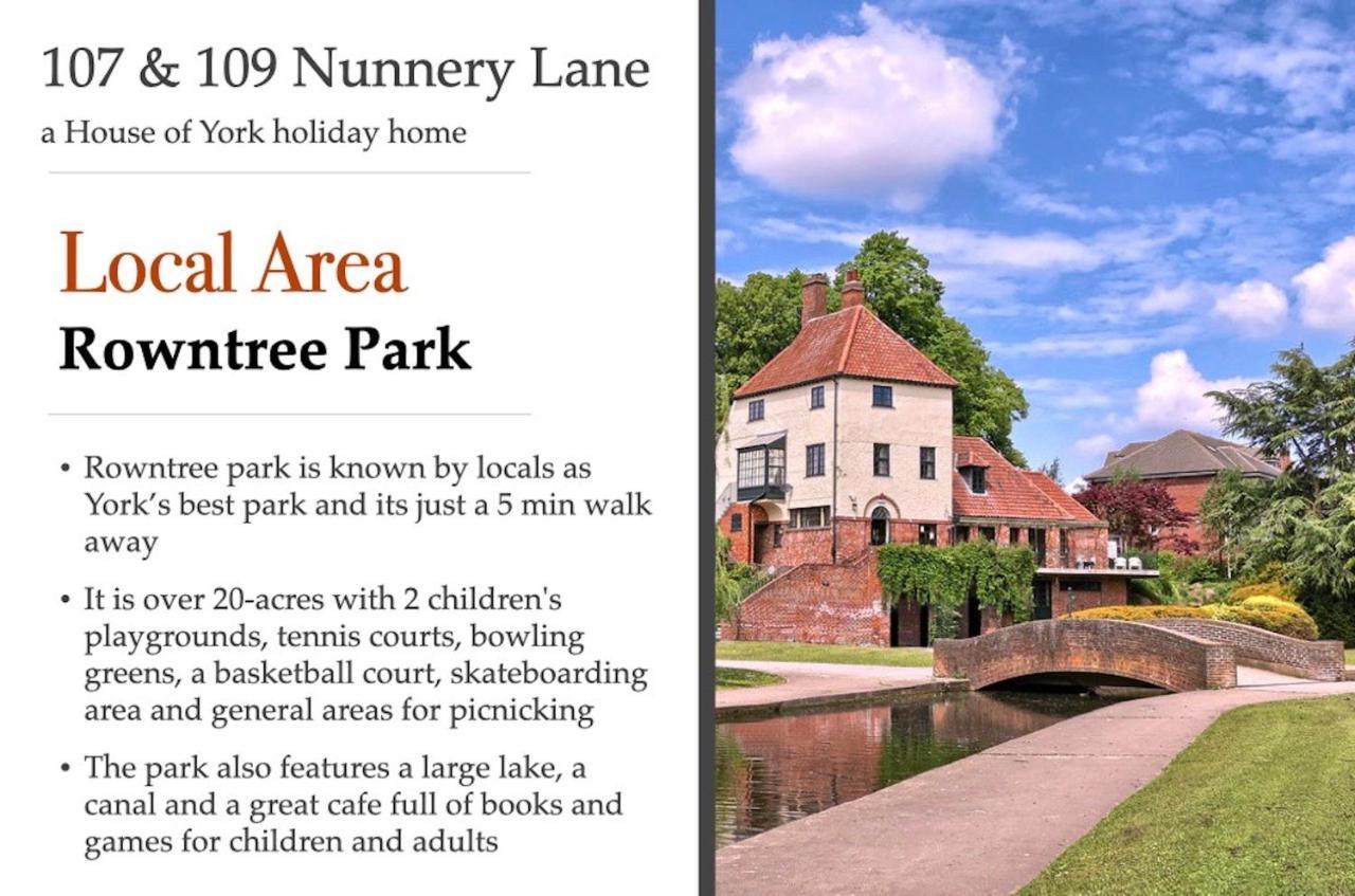 فيلا 107 And 109 Nunnery Lane يورك المظهر الخارجي الصورة